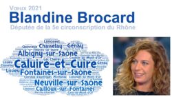 Vœux 2021 de Blandine Brocard, députée de la 5e circonscription du Rhône Vœux 2021 de Blandine Brocard, députée de la 5e circonscription du Rhône